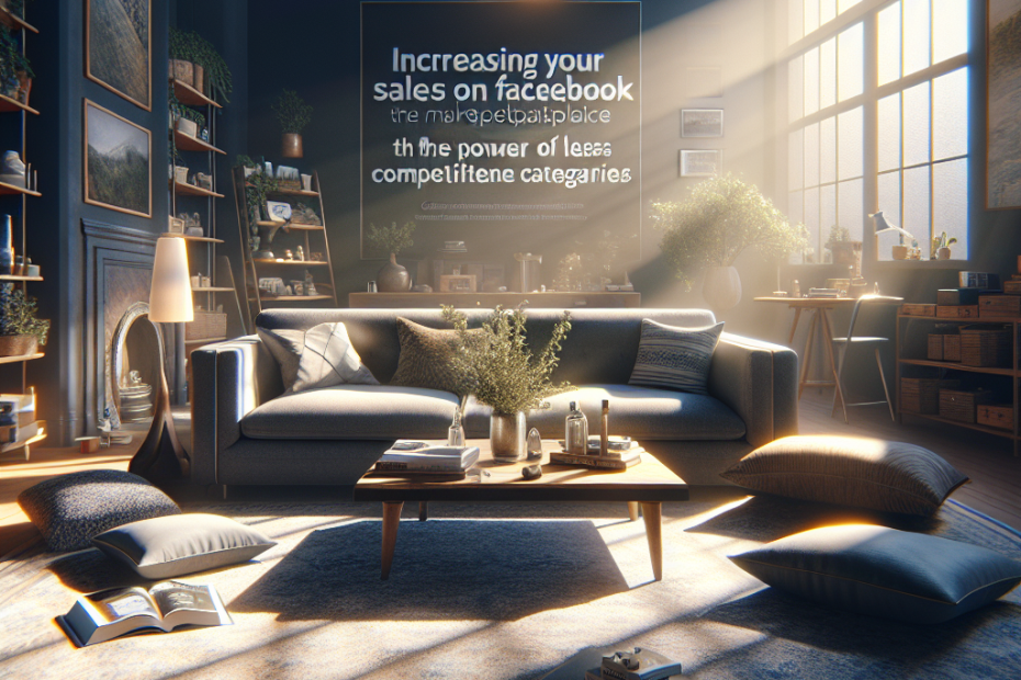 Aumenta tus Ventas en Facebook Marketplace: El Poder de las Categorías Menos Competitivas